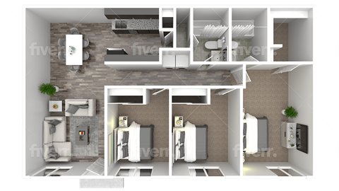 5182 Golf Ridge 1-3 Beds Apartment for Rent - Photo Gallery 48